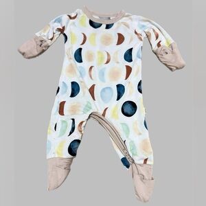 Little Sleepies NWOT  Luna Neutral Crescent-Preemie